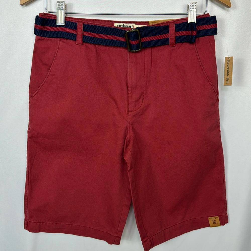 Urban Pipeline Flat Front Adjustable Waist Shorts Size 16